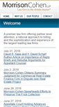Mobile Screenshot of morrisoncohen.com